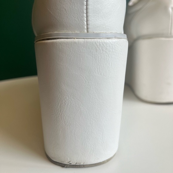 White Platform Sneakers HaraJuku:CS T&P - Picture 7 of 11